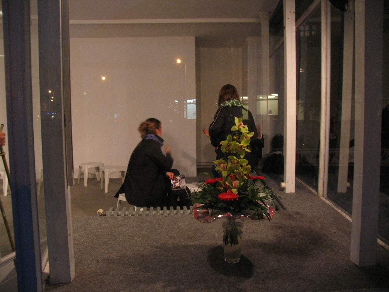 Photographic documentation of RYLLEGA Berlin (Exhibition Visitors, 16 September 2008)